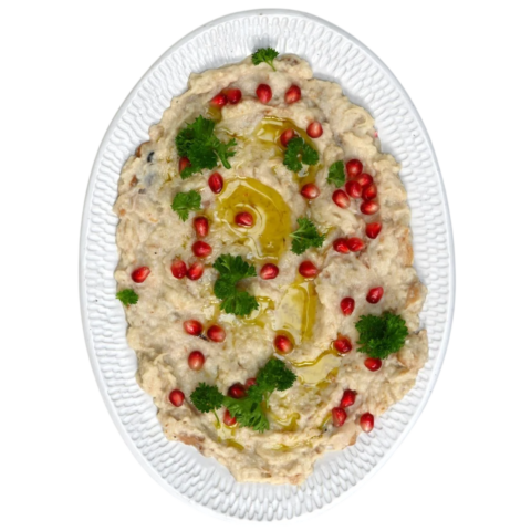 Moutabal Plate