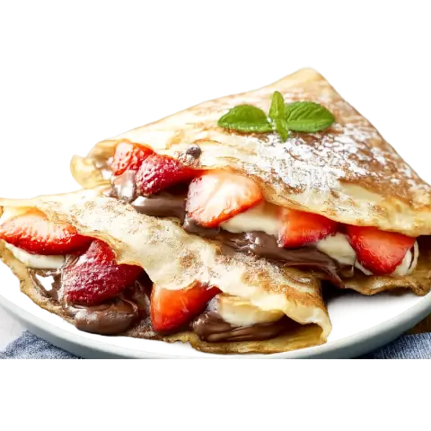 Nutella & Fruits Crepe