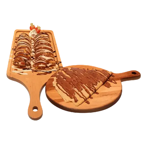 2 pancakes or 2 custom crepes