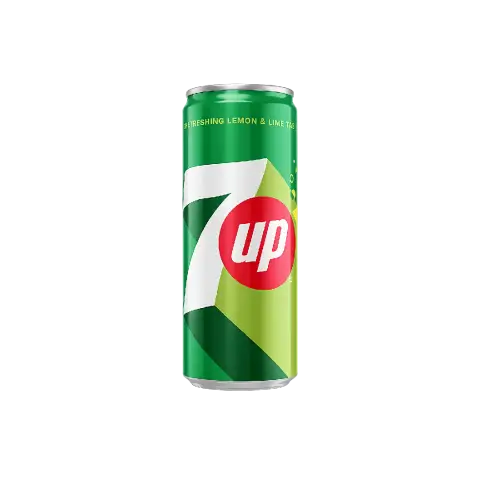 Refresh your senses with the crisp and clean taste of 7UP, the classic lemon-lime soft drink loved for its light, bubbly texture and refreshing citrus flavor. With its perfectly balanced taste and smooth carbonation, 7UP delivers a cool and revitalizing experience with every sip. Ideal for pairing with a variety of meals, including grilled dishes, sandwiches, and snacks, 7UP enhances flavors while keeping you refreshed. It’s also a great choice for enjoying on its own, whether you're relaxing, dining, or on the go. Serve it ice-cold for the ultimate refreshing experience anytime, anywhere.