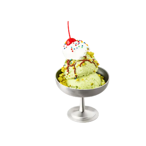 Pistachio Ice Cream – Rich, Nutty & Creamy Delight Indulge in the luxurious taste of our Pistachio Ice Cream, made with premium pistachios for a rich, nutty flavor and a smooth, creamy texture. Each scoop offers a perfectly balanced sweetness with a distinctive roasted pistachio taste, making it a sophisticated and irresistible dessert choice. Perfect for enjoying anytime you crave something unique and refreshing.